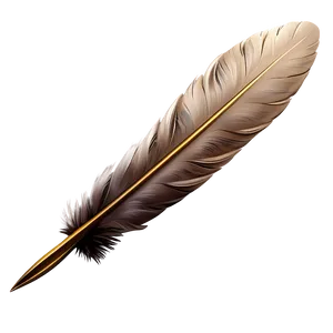 Antique Writing Set Quill Png Lyq40 PNG Image