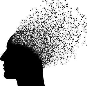 Anxiety Dispersing Mind Silhouette PNG