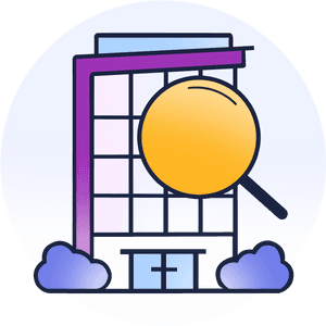 Apartment Search Icon PNG image with transparent background