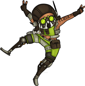 Apex Legends Octane Chibi, HD Png Download PNG image with transparent background