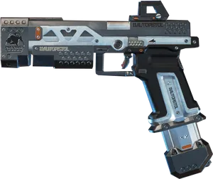 Apex Legends Wingman Pistol PNG Image