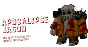 Apocalypse Jason Figure PNG Image