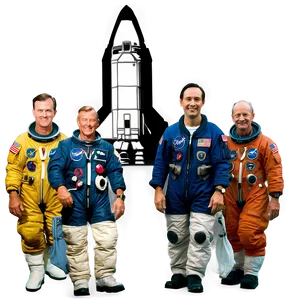 Apollo 11 Crew Png 2 PNG Image