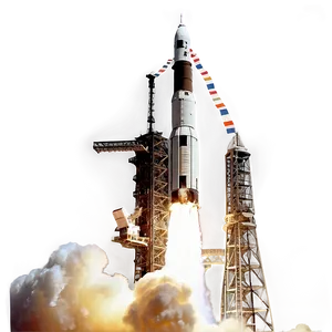 Apollo 11 Launch Png Nrs PNG Image