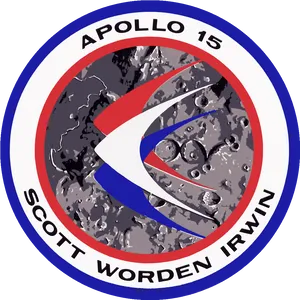 Apollo15 Mission Patch PNG Image