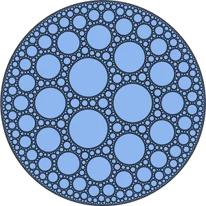 Apollonian_ Gasket_ Pattern PNG Image