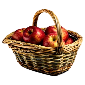 Apple Basket Png Gdb PNG Image