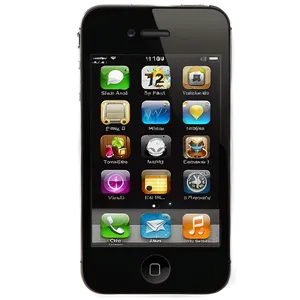 Apple Iphone 4 Png Gpe PNG Image