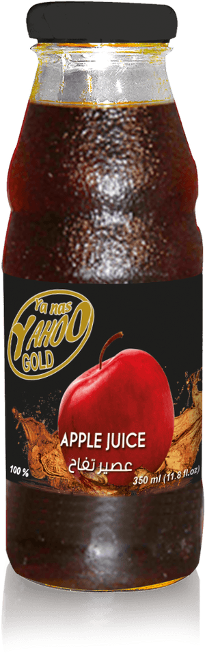 Ya Nas Yahoo Gold Glass - Glass Bottle, HD Png Download PNG image with transparent background