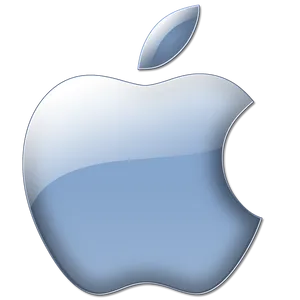 Apple Logo Classic Design PNG Image