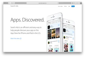 Apple Search Ads App Discovery PNG Image