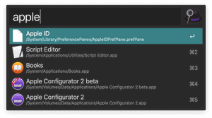 Apple Search Function Screenshot PNG image with transparent background
