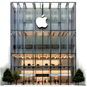 Apple Store Building Png Yne PNG Image