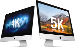 Applei Mac4 Kand5 K Displays PNG Image