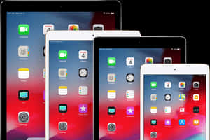 Applei Pad Models Showcase PNG image with transparent background