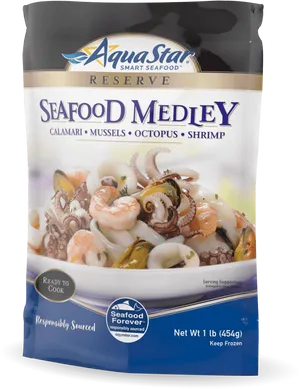 Aqua Star Seafood Medley Package PNG Image