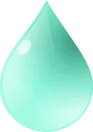 Vector Clip Art - Water Drop Png Color, Transparent Png PNG image with transparent background