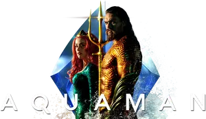 Aquaman Movie Promotional Art PNG Image