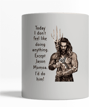 White Mug Center - Jason Momoa Aquaman Png, Transparent Png PNG image with transparent background
