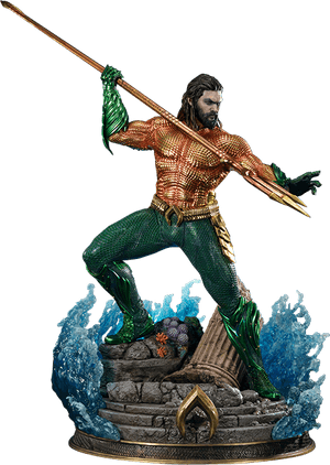 Aquaman Statue, HD Png Download PNG with transparent background