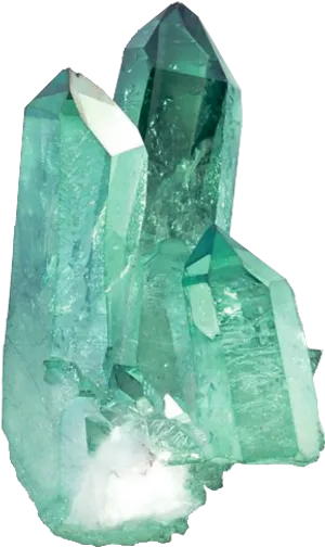 Aquamarine Crystal Cluster.png PNG Image