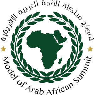 Arab African Summit Logo PNG image with transparent background
