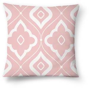 Arabesque Pattern Cushion PNG Image