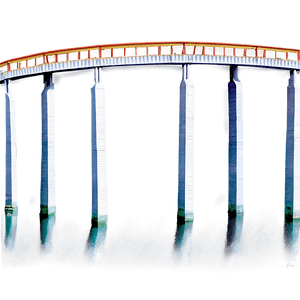 Arc Bridge Over Water PNG 06262024 PNG with transparent background