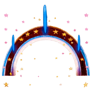Arc of Stars PNG cdk PNG with transparent background