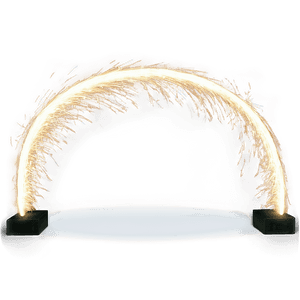 Arc with Sparks PNG akn PNG with transparent background