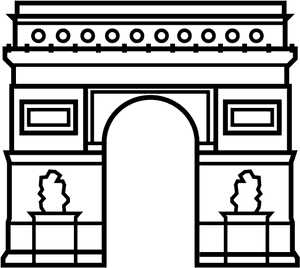 Paris Arc Triomphe Png, Transparent Png PNG image with transparent background