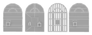 Arched Doorway Designs PNG Image