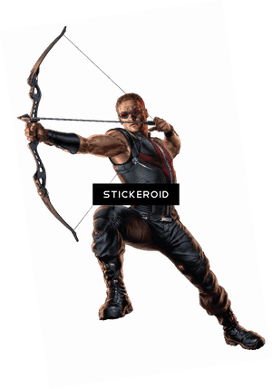 Bow And Arrow,compound Character,cold Weapon,action - Hawkeye Avenger Posters, HD Png Download PNG image with transparent background