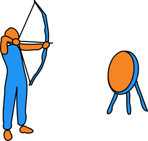 Archery Clipart Animated Gif, HD Png Download PNG image with transparent background