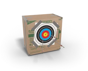 Archery Targeton Cardboard Box PNG Image