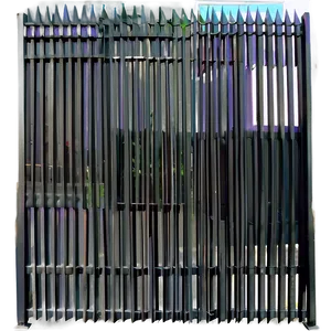 Architectural Metal Fence Png Ogm PNG Image