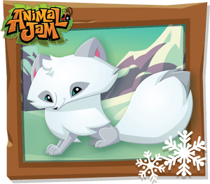 Animal Jam Play Wild Arctic Fox, HD Png Download PNG image with transparent background