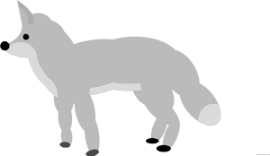 Arctic Fox Clipart Traceable - Fox Icon Transparent, HD Png Download PNG with transparent background