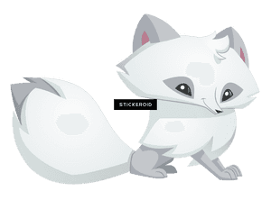 Arctic Fox Animals - Animal Jam Arctic Fox, HD Png Download PNG with transparent background