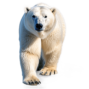 Arctic Polar Bear PNG lhv1 PNG image with transparent background
