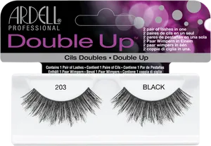 Ardell Double Up Black Lashes203 PNG Image