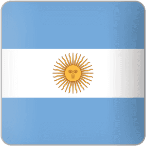Argentina Flag Icon Png, Transparent Png PNG image with transparent background