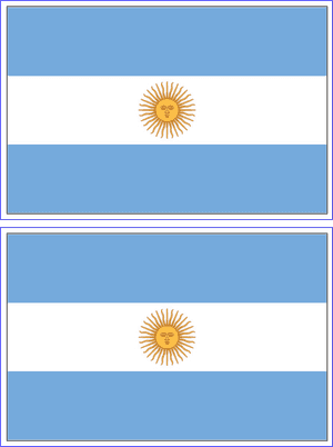Printable Small Argentina Flag, HD Png Download PNG image with transparent background