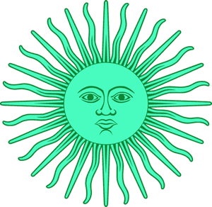 Sun On The Argentina Flag, HD Png Download PNG image with transparent background