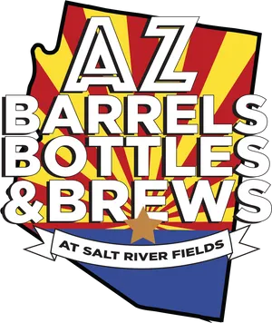 Arizona Barrels Bottles Brews Event Logo PNG Image