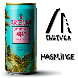 Arizona Green Tea Packaging PNG aqt42 PNG with transparent background