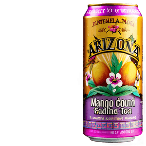 Arizona Mucho Mango Tea Can PNG 15 PNG with transparent background