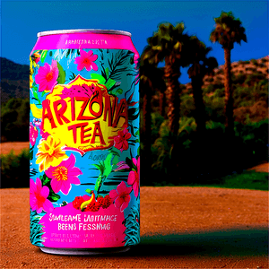 Arizona Tea Summertime Brews PNG mnp40 PNG with transparent background