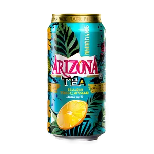 Arizona Tea Tropical Splash Png 06252024 PNG Image