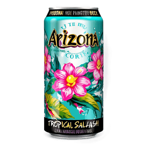 Arizona Tea Tropical Splash PNG cow30 PNG with transparent background
